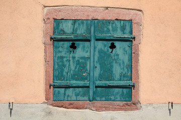 old village window