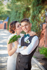 Obraz premium wedding emotions