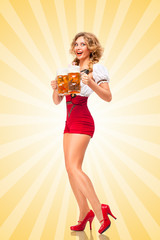 Get excited with service.