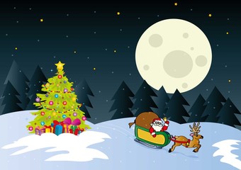 Mikołaj,kartka © monikakosz