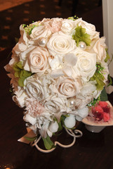 ブライダルイメージ,とても清楚なウェディングブーケ