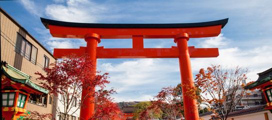 This is the head shrine of Inari in Japan.