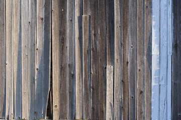 Weathered wooden plank wall background