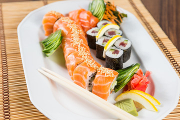 fresh Sushi rolls