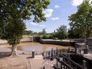 Die Rundschleuse von Agde 