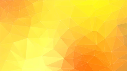Poster Im Rahmen Abstract  yellow triangle background © igor_shmel