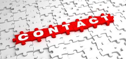 Contact Jigsaw Puzzle