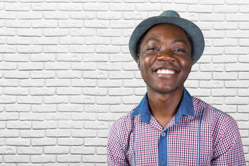 Obraz premium Casual young african man