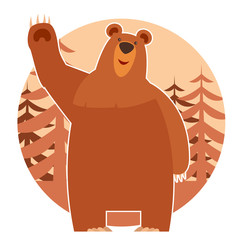 Bear in the forest