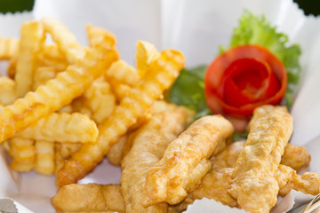 Fish and chips