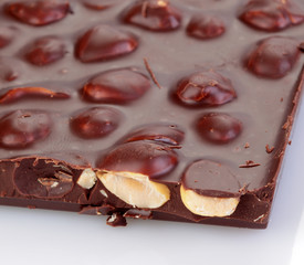 chocolate with hazelnuts