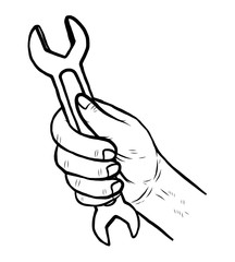 hand and wrench tool