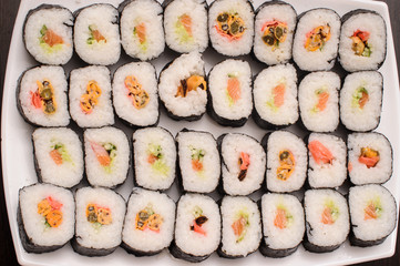 sushi .