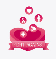 Against breast cancer campaign