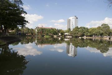 Lagoon of illusions, Tomas Garrido Canabal Park, Villahermosa, Tabasco, Mexico.