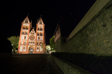 Fototapeta na wymiar limburger dom germany at night