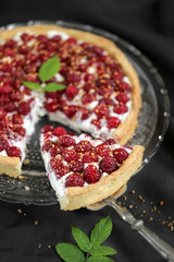 tarte à la framboise 1