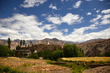 Alchi village  Ladakh India