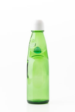 drink bottle on white background