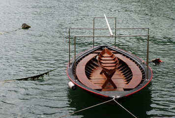 boat, special picnic boat, Omis - Croatia