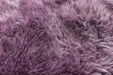 Closeup purple carpet texture background
