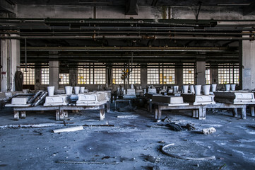 Urbex, Abandoned Ceramics Factory.
