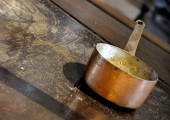 Casserole en cuivre