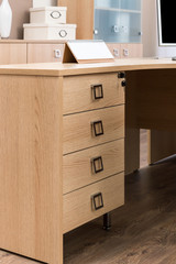 desk with drawers