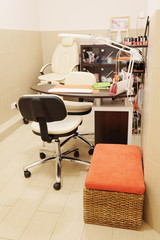 interior of a beauty salon