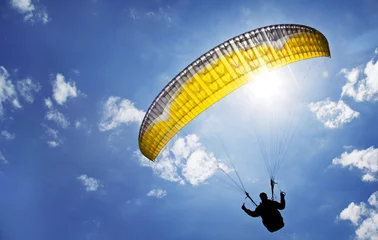 Fotobehang Paraglider © Friedberg