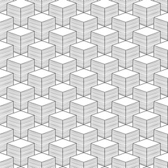 Vector Seamless Abstract Pattern