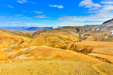 Trekking in Kerlingarfjoll, Iceland