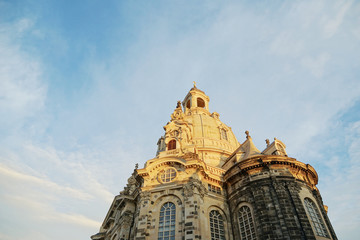Frauenkirche Dresden, Morgensonne
