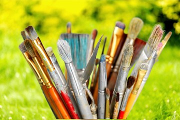 Obraz premium Art and Craft Equipment.