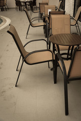 Umbrella pool and chair