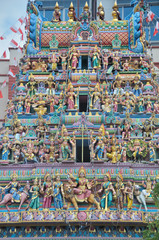 Fototapeta na wymiar hindu temple - Asia