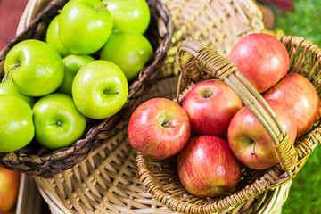 Organic apples