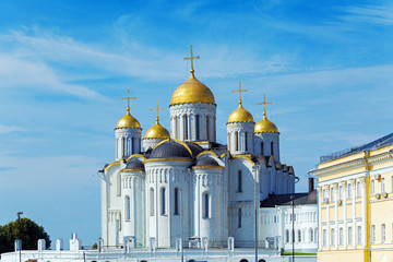 Dormition Cathedral (1160) in Vladimir, Russia
