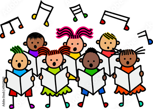 children and singing children and singing