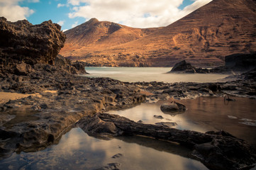 Calm Hidden Spot at Porto Santo
