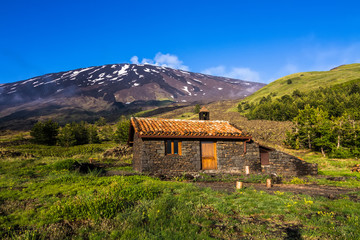 Refuge in the mountains - Mount Etna