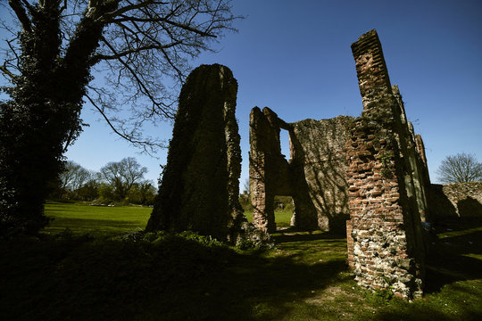 Ancient roman ruins of St Albans
