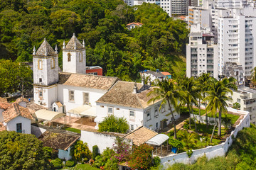 Fototapeta na wymiar Igreja Santo Antônio da Barra – Salvador – Bahia – Brasil 