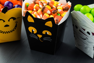 Halloween candies.