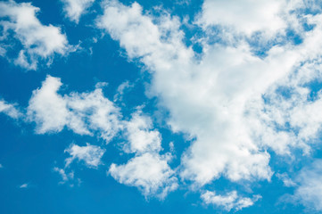 Obraz premium Blue sky and clouds