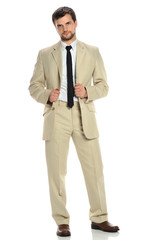 Young Businessman Standing