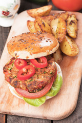 Vegan burger