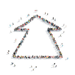 people  shape  arrow  cartoon