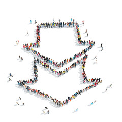 people  shape  arrow  cartoon