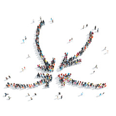 people  shape  arrow  cartoon